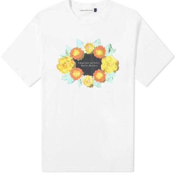 BNWT SS21 UNDERCOVER ROSES TSHIRT 1 & 4 - Picture 13 of 14